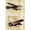Flight Plans by Michael Marcon 15" x 12" Canvas Wall Art (Set of 2)
